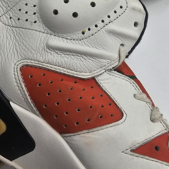 Nike Air Jordan 6 Retro Gatorade White Orange Mens Size 11.5 384664-145 - Picture 11 of 12